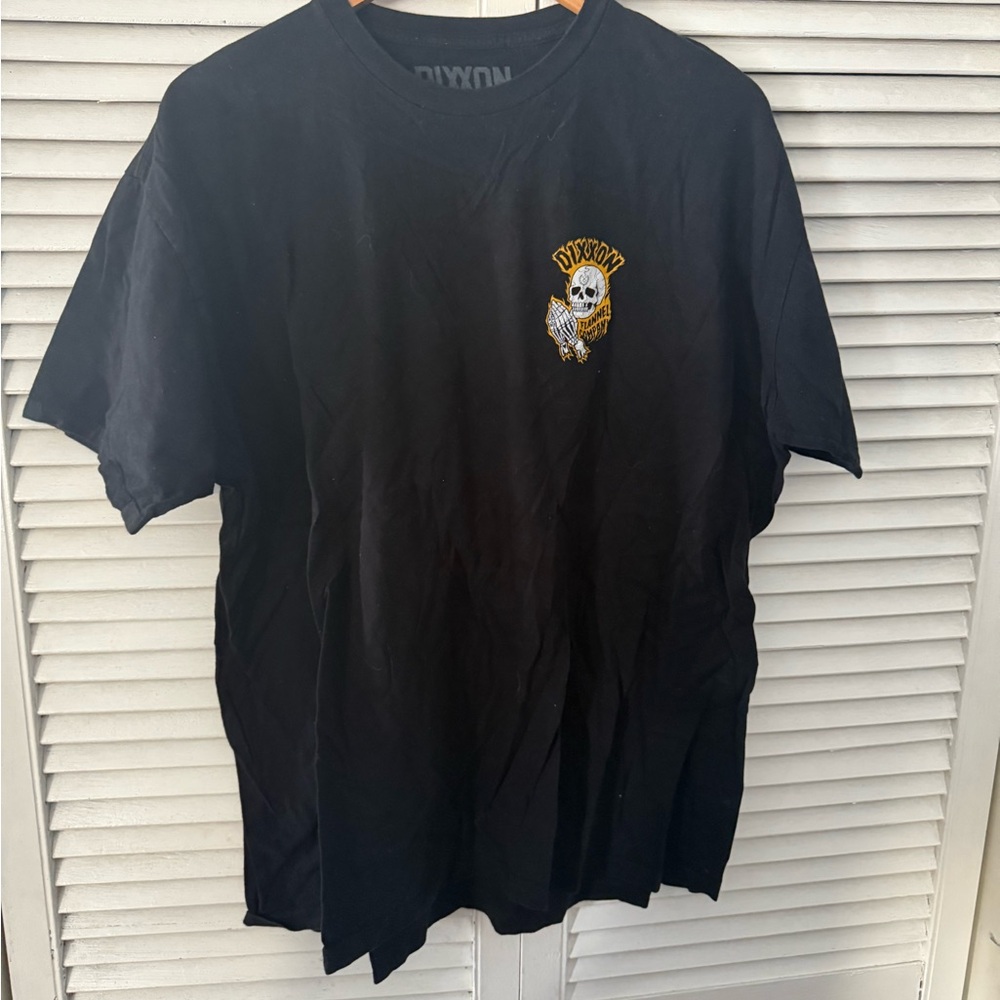 DIXXON Black Skull Graphic Tee